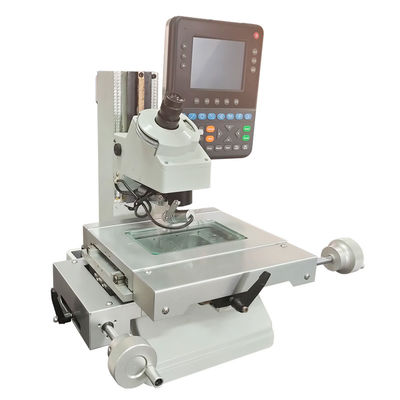 Yüksek hassasiyetli dijital alet üreticileri Mikroskop 100X50mm Ölçme Çalışma aşaması yolculuğu