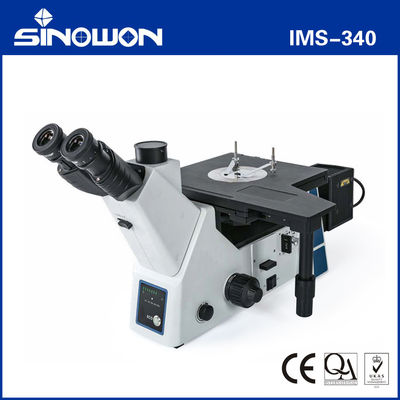 Trinocular Inverted Metallurgical Microscope 5X 10X 20X 50X 100X Hedef IMS-340