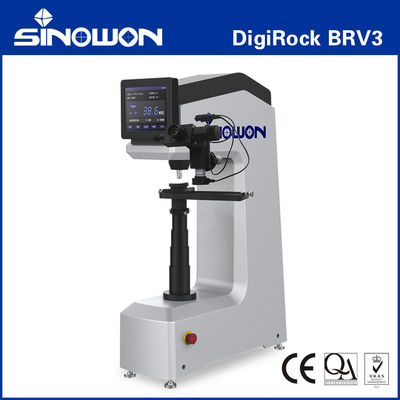 Dokunmatik ekran dijital evrensel sertlik testi Vickers Brinell Rockwell DigiRock BRV3