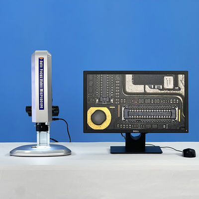 32X - 206X Elektronik Büyütme Otomatik Odaklama Ölçme Video Mikroskopu VM-500Plus