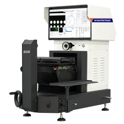 Endüstriyel 2D Ölçüm Yatay Projektör Yüksek Hassasiyetli Optik Karşılaştırma PH-3015 İçin